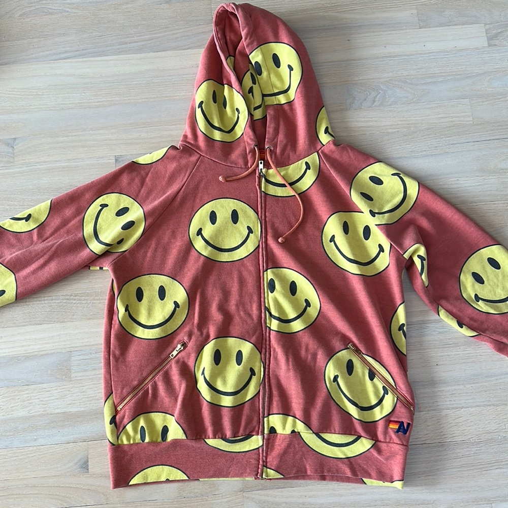 Aviator Nation Smiley Hoodie